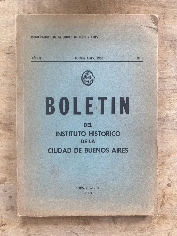 Boletin del instituto historico de la ciudad de - (j2)