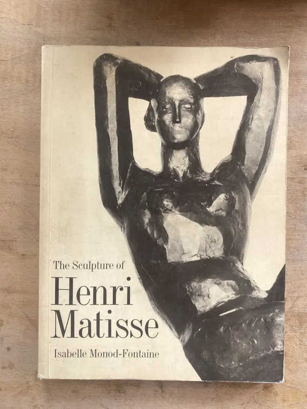 Tapa de The sculpture of Henri Matisse - Monod-Fontaine (j2)
