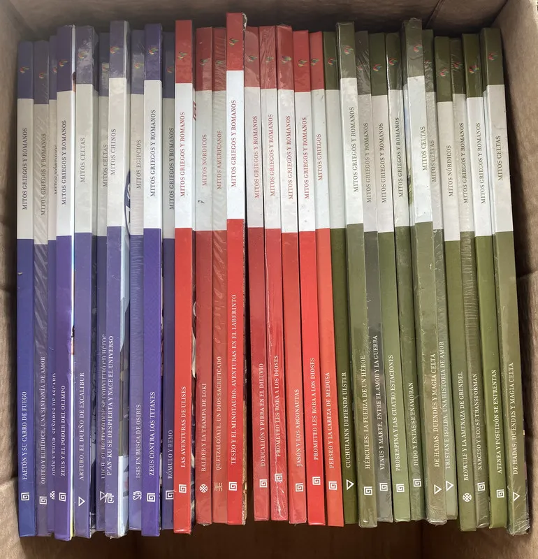 Mis primeros clasicos de la mitologia universal - (caja)