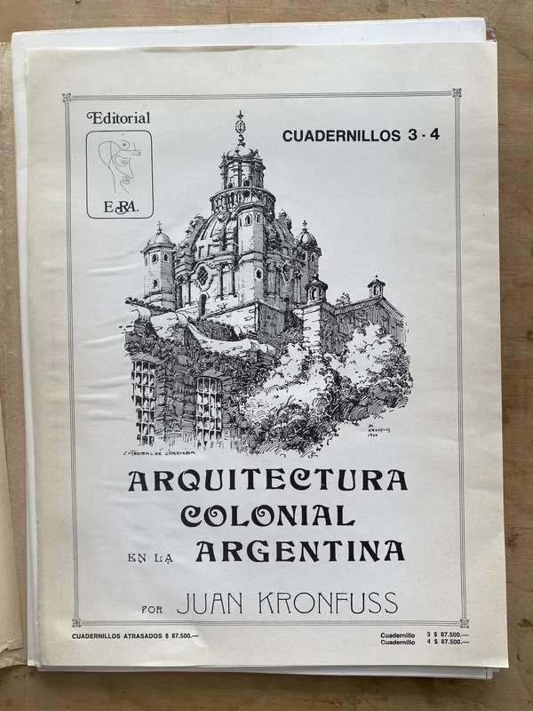 Arquitectura colonial en la Argentina - Kronfuss Juan (w6)
