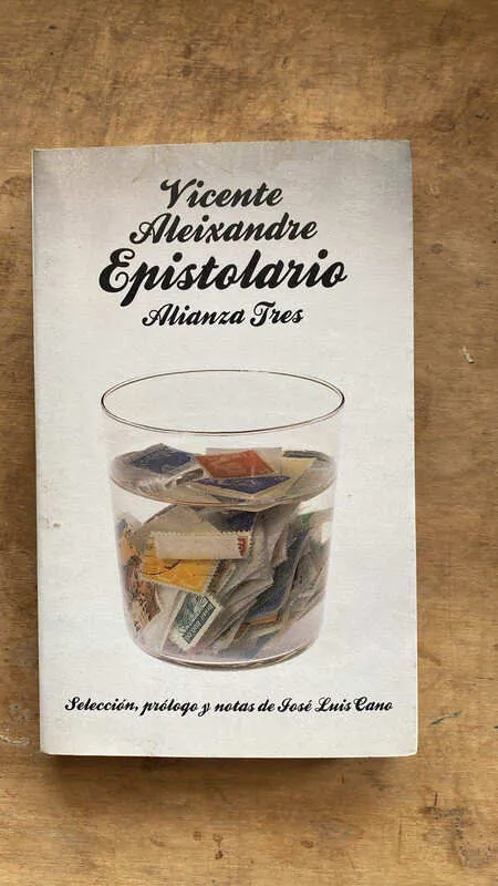 Epistolario - Aleixandre, Vicente (a5)