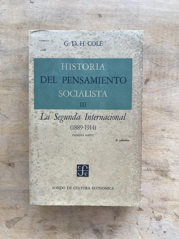 Historia del pensamiento socialista III - Cole (cc5)