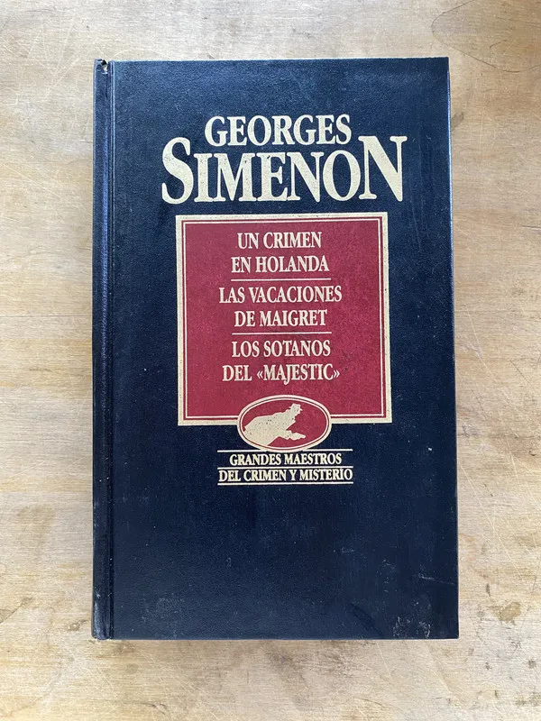 Un crimen en Holanda; Las vacaciones de - Simenon (dd6)
