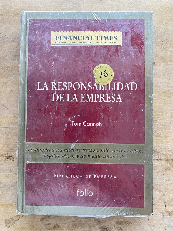 La responsabilidad de la empresa - Cannon Tom (q0)