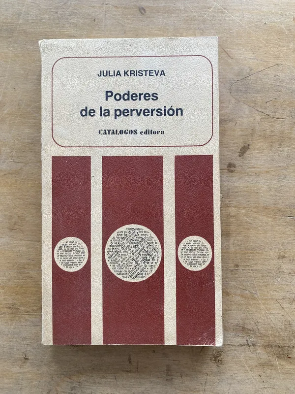 Tapa de Poderes de la perversion - Kristeva Julia (h2)