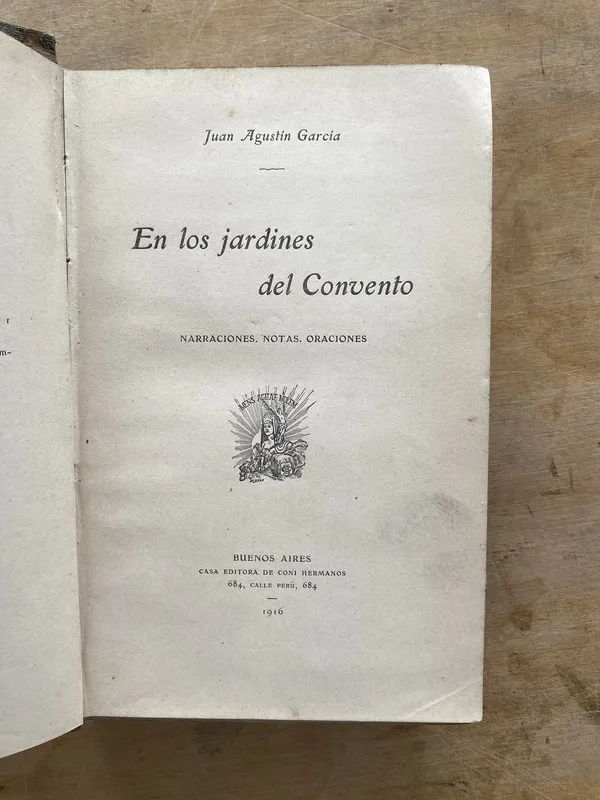En los jardines del convento - Garcia J. Agustin (mm1)
