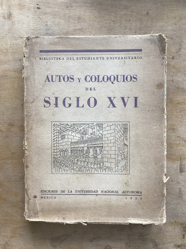 Autos y coloquios del siglo XVI - (mm1)