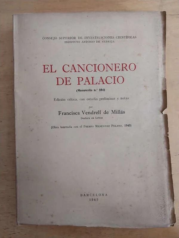 Tapa de - El Cancionero De Palacio (r4)