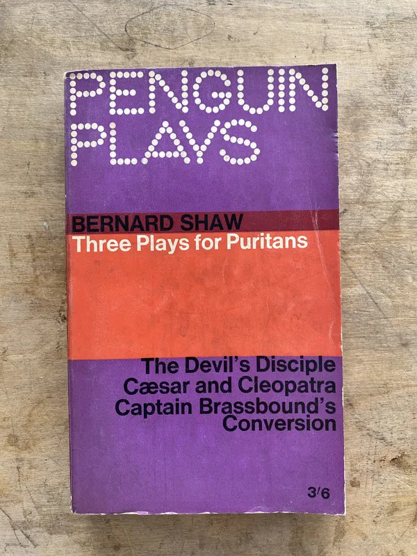 Tapa de Three plays for puritans - Shaw Bernard (mm2)