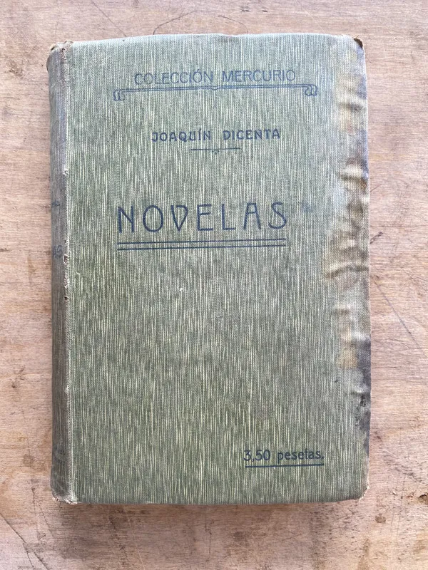 Tapa de Novelas - Dicenta Joaquin (mm3)