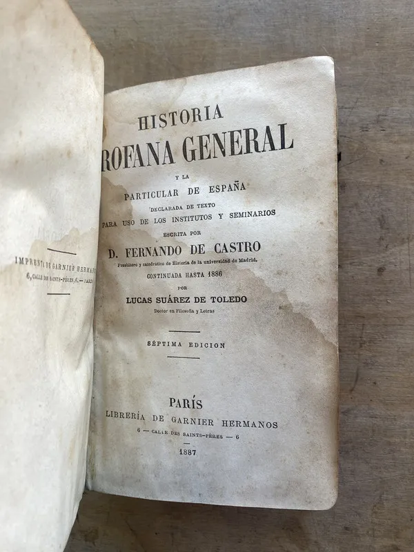 Historia profana general y la particular - De Castro (nn1)