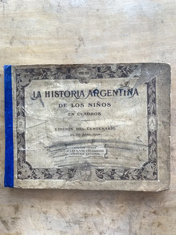 La historia argentina de los niños en cuadros - (nn1)