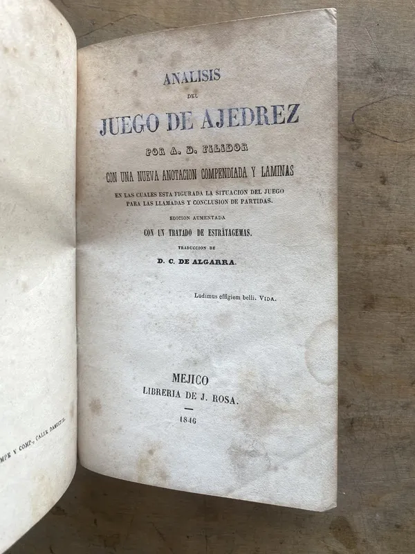 Analisis del juego de ajedrez - Filidor A. D. (nn2)