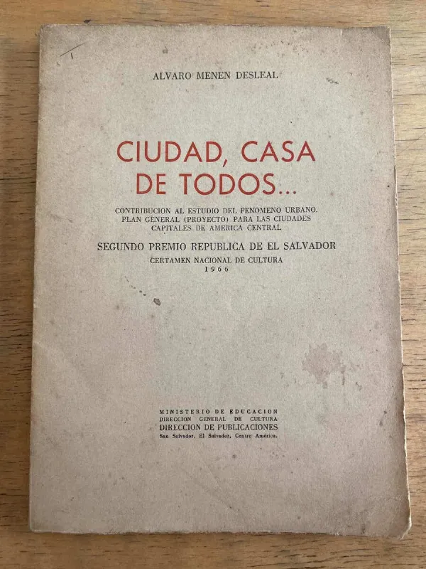 Ciudad, Casa De Todos - Menen Desleal, Alvaro (j2)