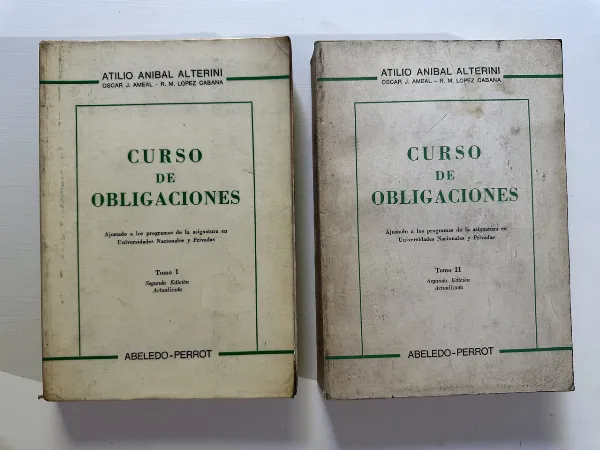 Curso de obligaciones (2 tomos) - Alterini (4A7)