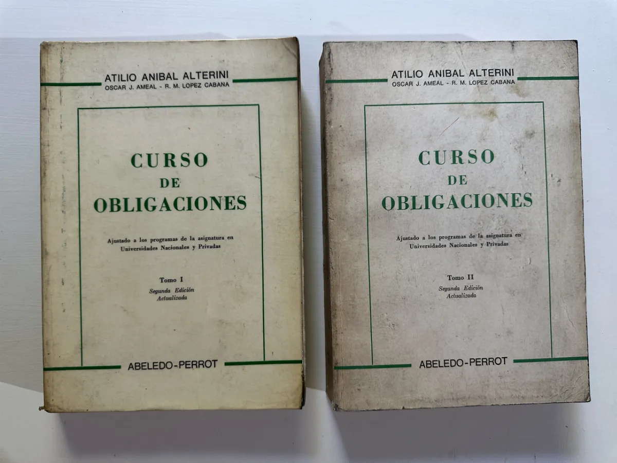 Curso de obligaciones (2 tomos) - Alterini (4A7)