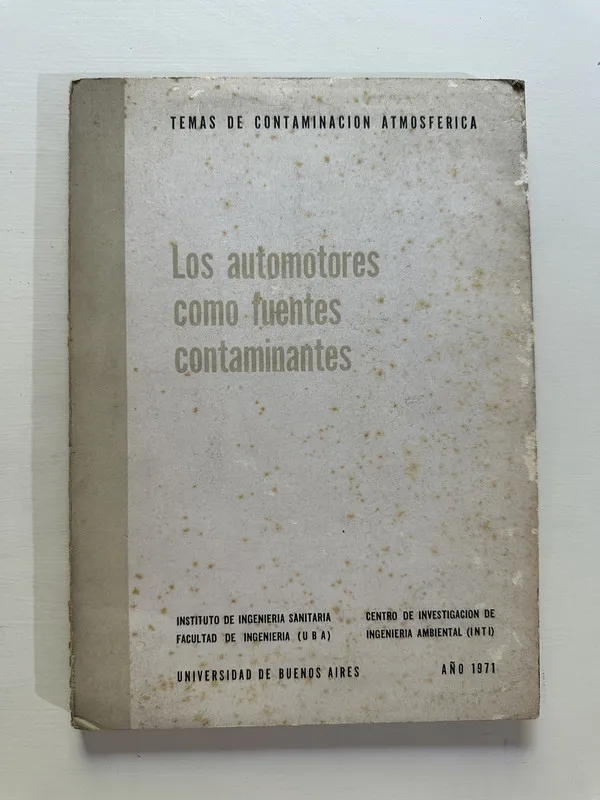 Los automotores como fuentes contaminantes (4A4)