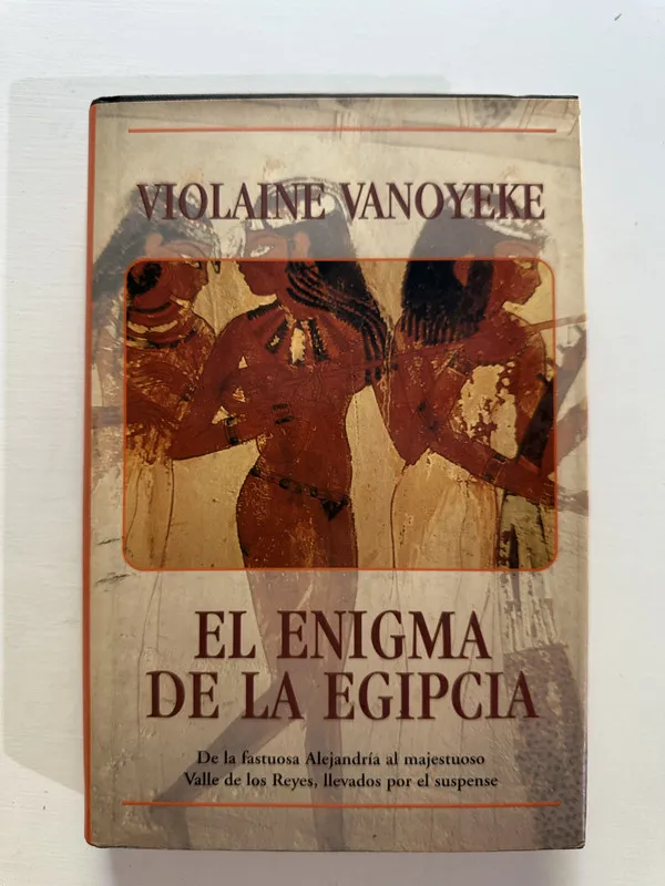 Tapa de El enigma de la egipcia - Vanoyeke Violaine (4A4)