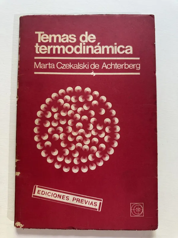 Tapa de Temas de termodinamica - Czekalski de Achterberg (4A4)