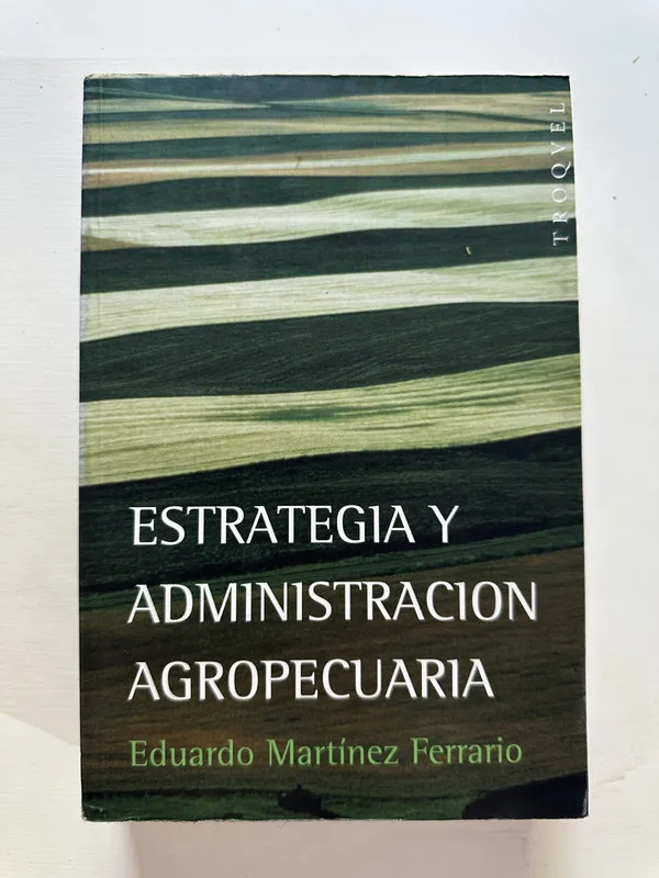 Tapa de Estrategia y administracion - Martinez Ferrario (4A4)