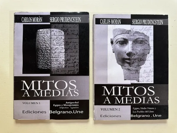 Tapa de Mitos a medias (2 tomos) - Moran (4A4)