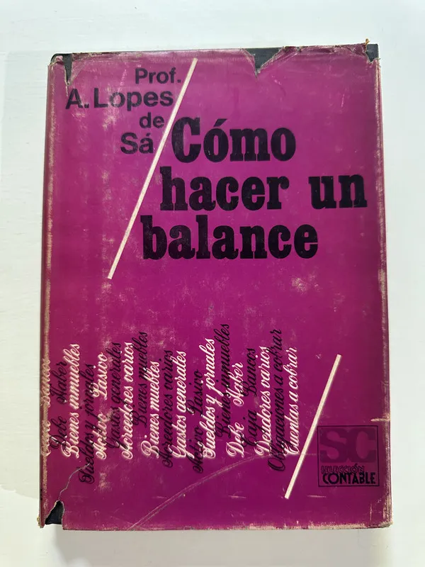 Como hacer un balance - Lopes de Sa A. (4A4)