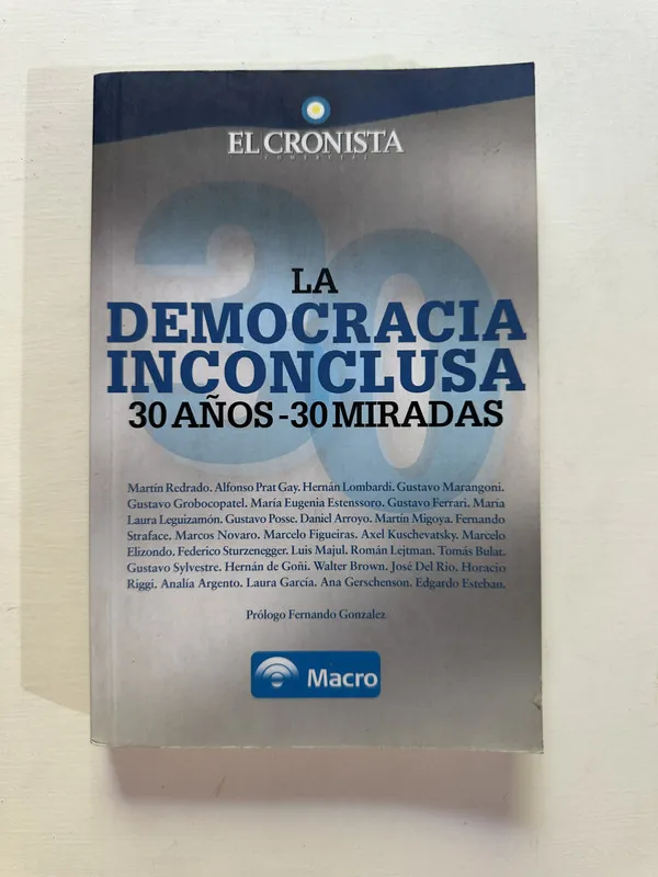 La democracia inconclusa - Redrado (4A3)