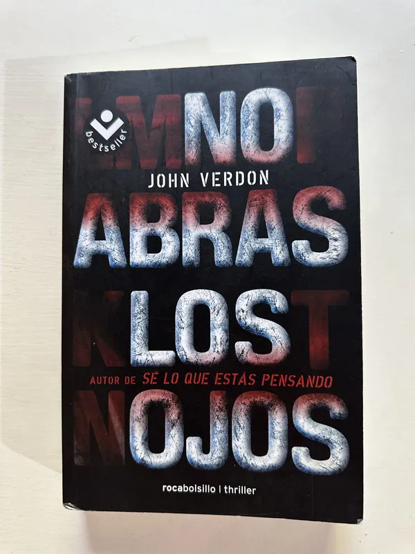 No abras los ojos - Verdon John (4A3)