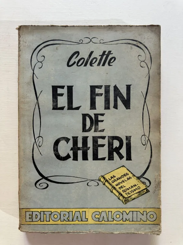 Tapa de El fin de Cheri - Colette (4A3)