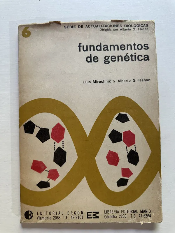 Tapa de Fundamentos de genetica - Mirochnik (4A2)