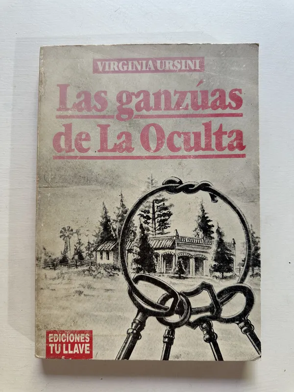 Tapa de Las ganzuas de la oculta - Ursini Virginia (4A2)