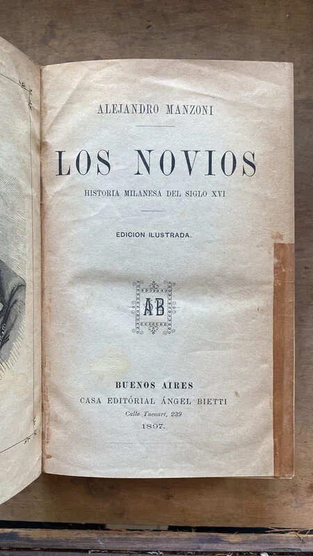 Los Novios - Manzoni, Alejandro (HH6)