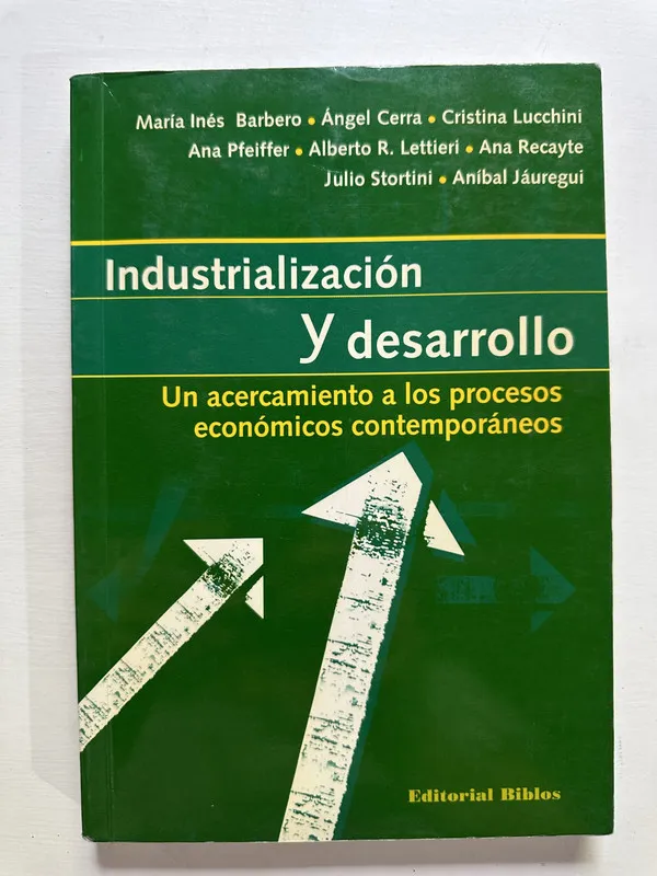 Industrializacion y desarrollo - Barbero (4A2)