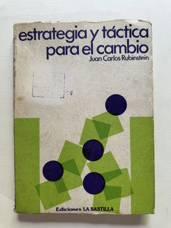 Estrategia y tactica para el cambio - Rubinstein (4A1)