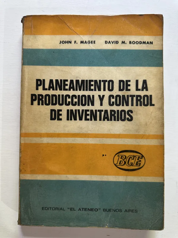Planeamiento de la produccion y control de - Magee (4A1)
