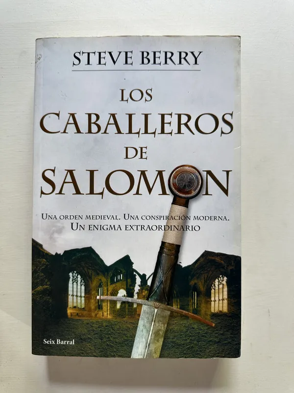 Tapa de Los caballeros de Salomon - Berry Steve (4A1)