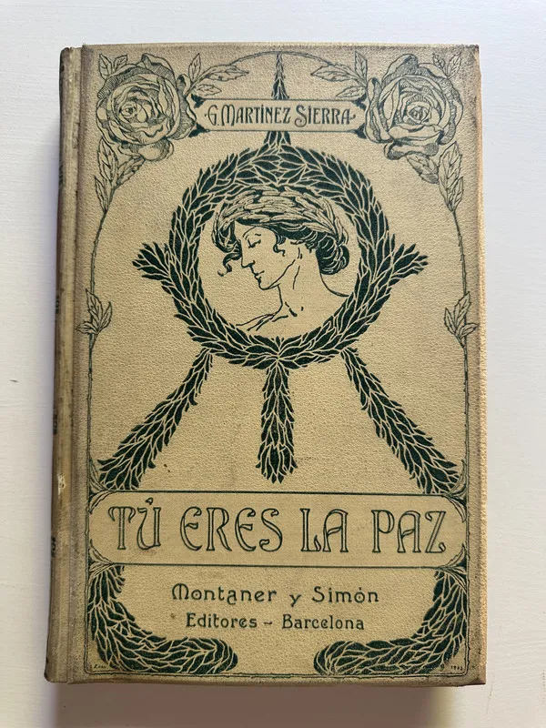 Tapa de Tu eres la paz - Martinez Sierra Eusebio (4B7)