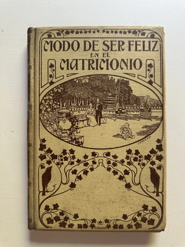 Tapa de Modo de ser feliz en el matrimonio - — (4B7)