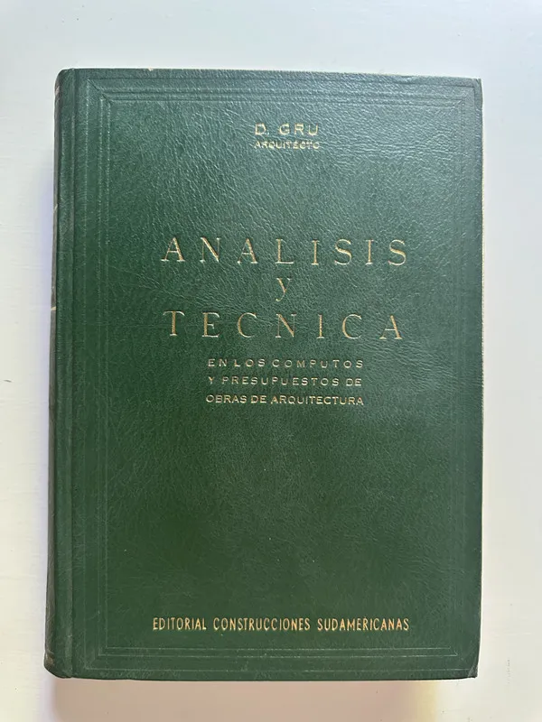 Analisis y tecnica en los computos y - Gru (4B7)