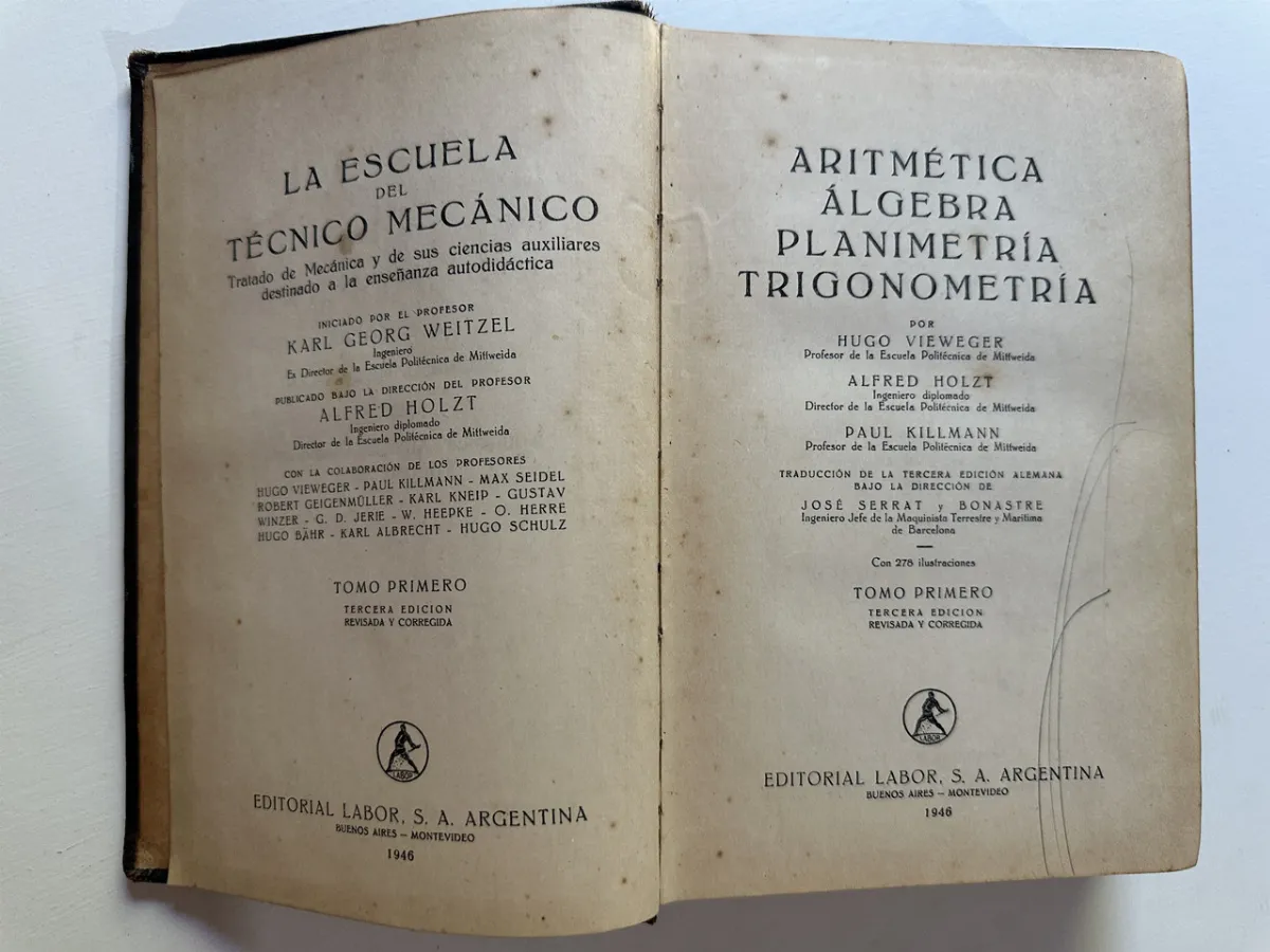 La escuela del tecnico mecanico - Weitzel (4B5)