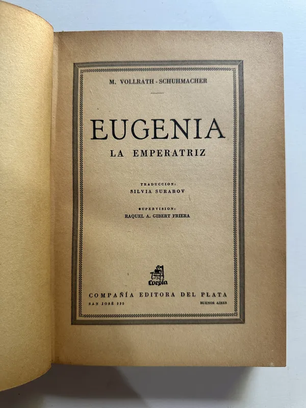 Eugenia - Vollrath-Schuhmacher M. (4B5)