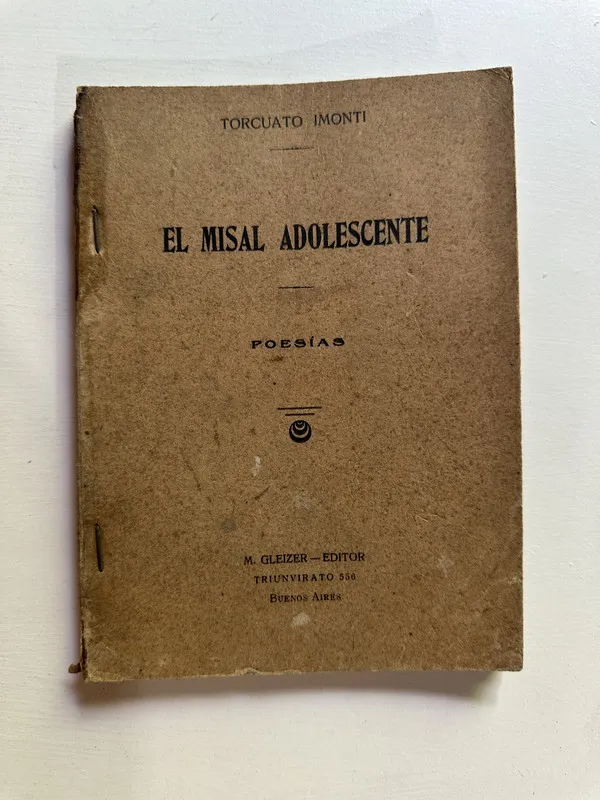 El misal adolescente - Imonti Torcuato (4B3)