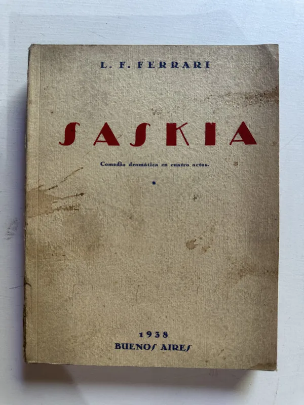 Tapa de Saskia - Ferrari L. F. (4B3)