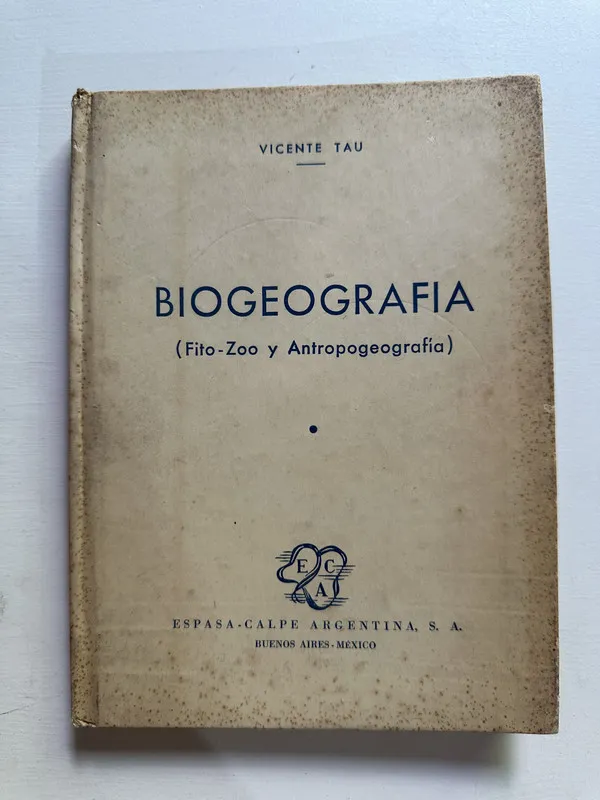 Biogeografia - Tau Vicente (4G1)