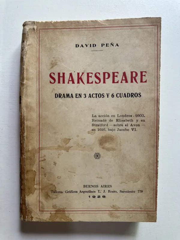 Shakespeare - Peña David (4G1)
