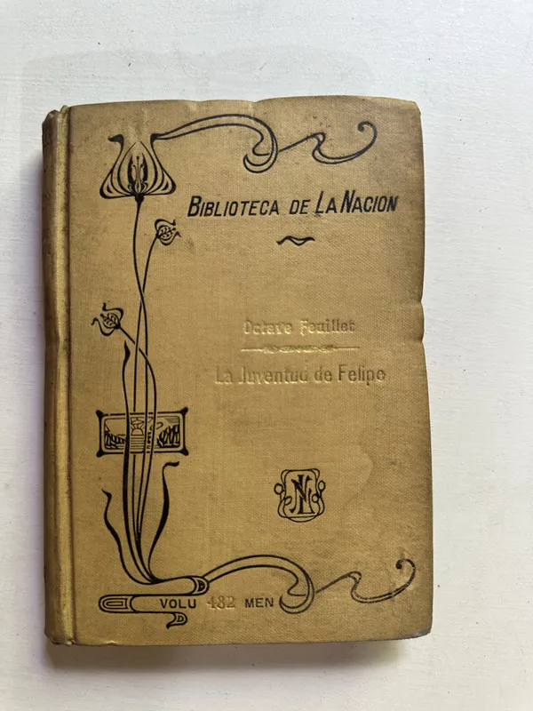 Tapa de La juventud de Felipe - Feuillet Octave (4G2)