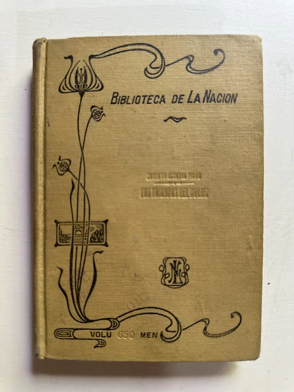 Tapa de Los triunfos del dolor - Picon Jacinto Octavio (4G2)