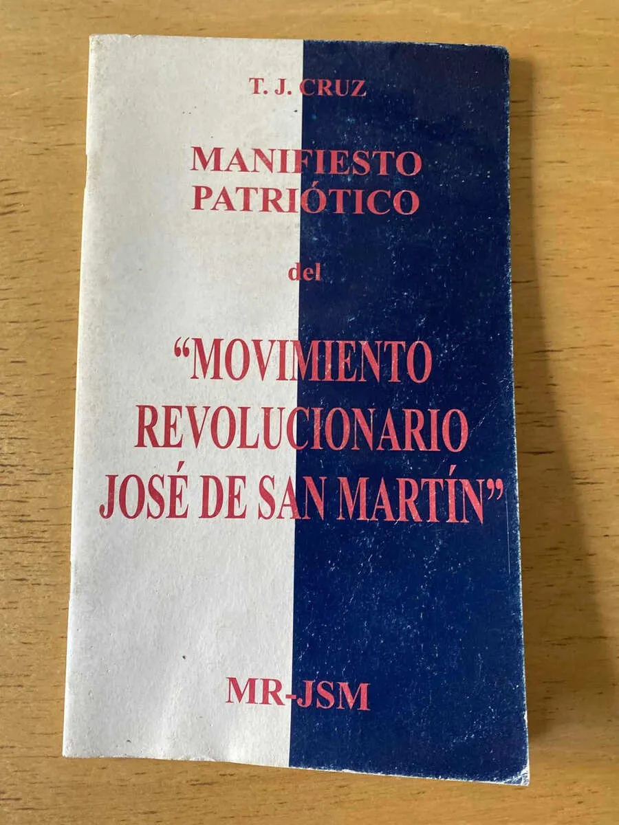 Manifiesto Patriótico Del Movimiento Revoluciona- Cruz (z3)