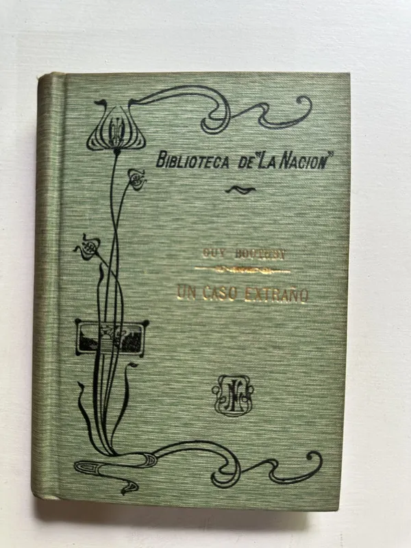 Tapa de Un caso extraño: memorias de un agente de - Boothby (4G2)