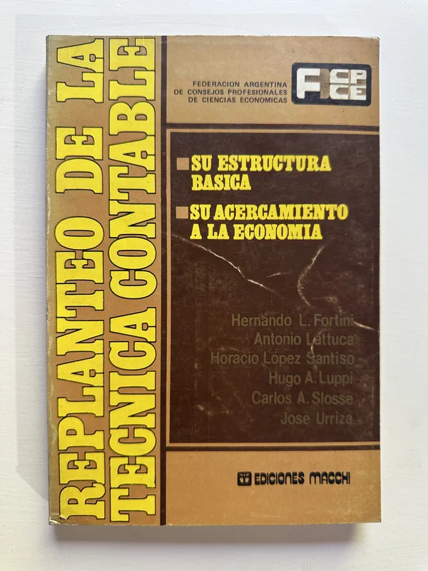 Replanteo de la tecnica contable - Fortini (4G3)